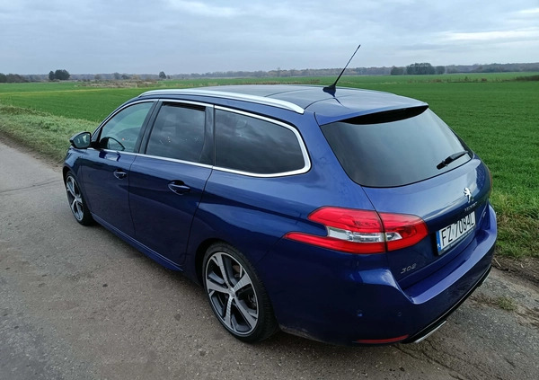 Peugeot 308 cena 67500 przebieg: 69500, rok produkcji 2018 z Oleśnica małe 742